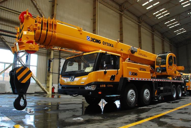 XCMG Official QY50KA 50 Ton Rc Truck Crane with Spare Parts Price